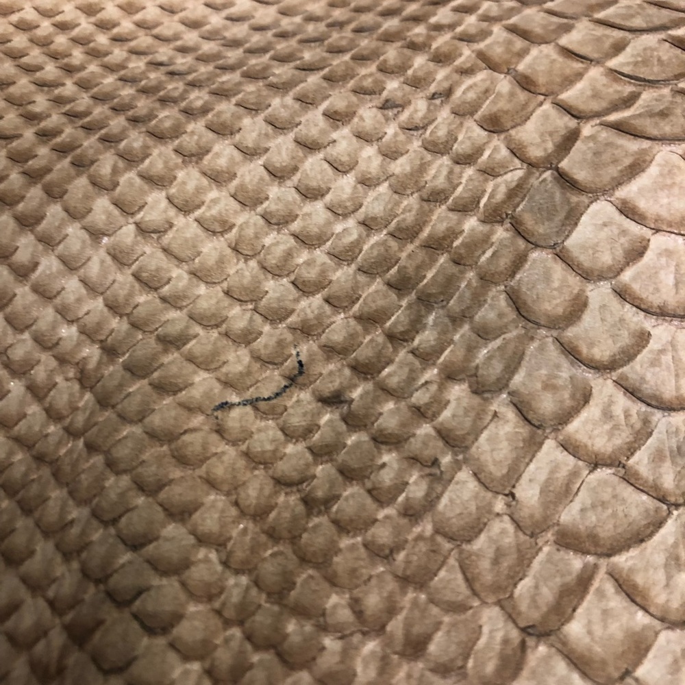 Vintage Leather Python Embossed Coach Purse/Wallet - image 5